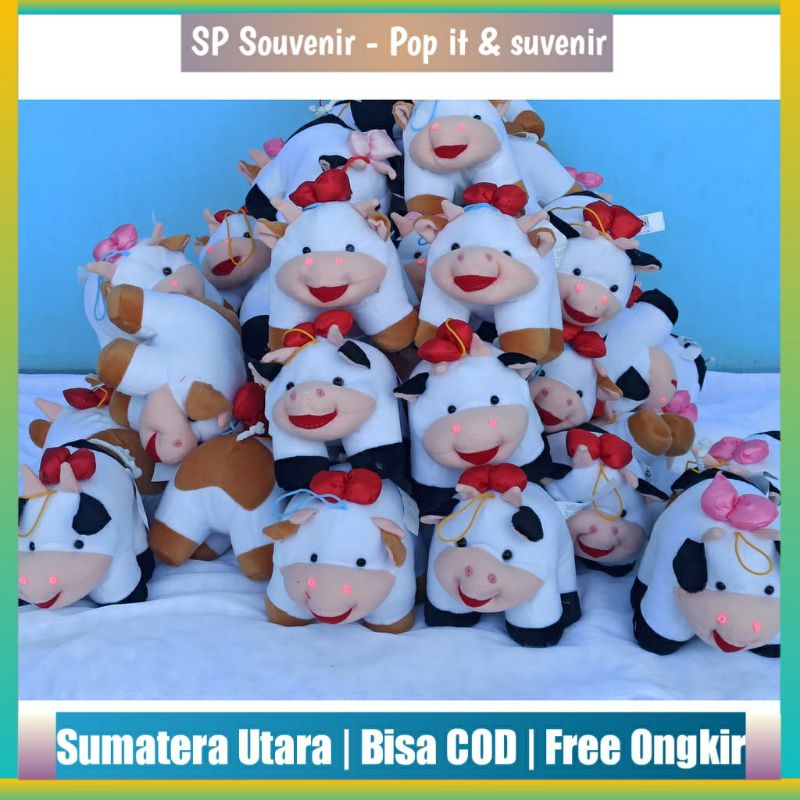 BONEKA SAPI MINI | Boneka Sapi Imut Cow Doll