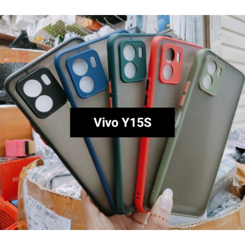 Case Dove Vivo Y15S Pelindung Camera