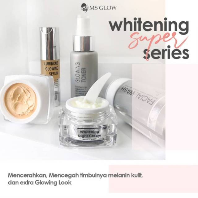 PAKET WHITENING SERUM LUMINOUS MS GLOW