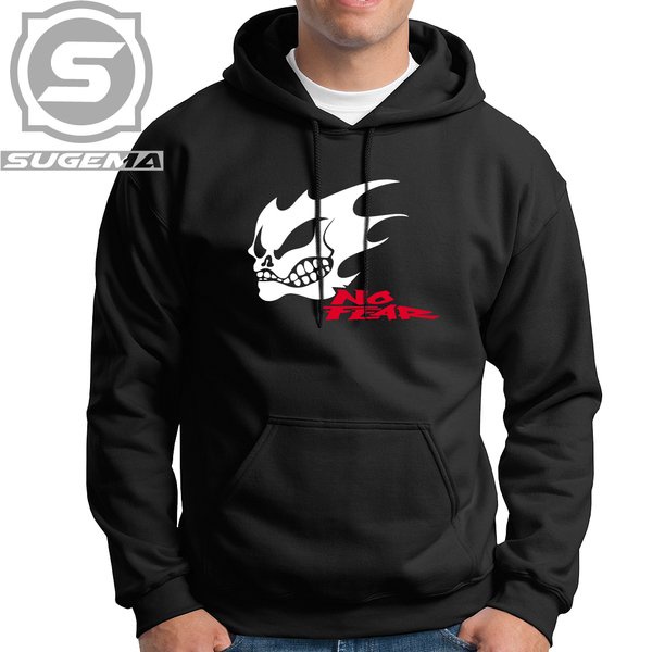 DI JUAL JAKET SWEATER HOODIE JUMPER NO FEAR 01 MANTAP