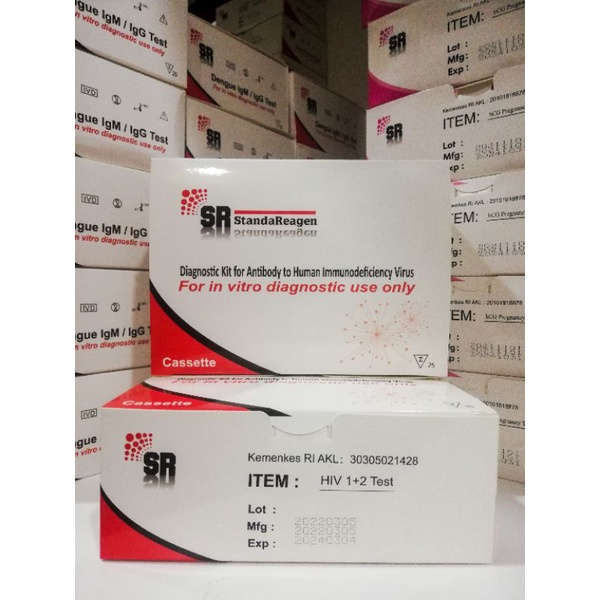 Test HIV 1/2 Egens (25 Test)Murah & Akurat