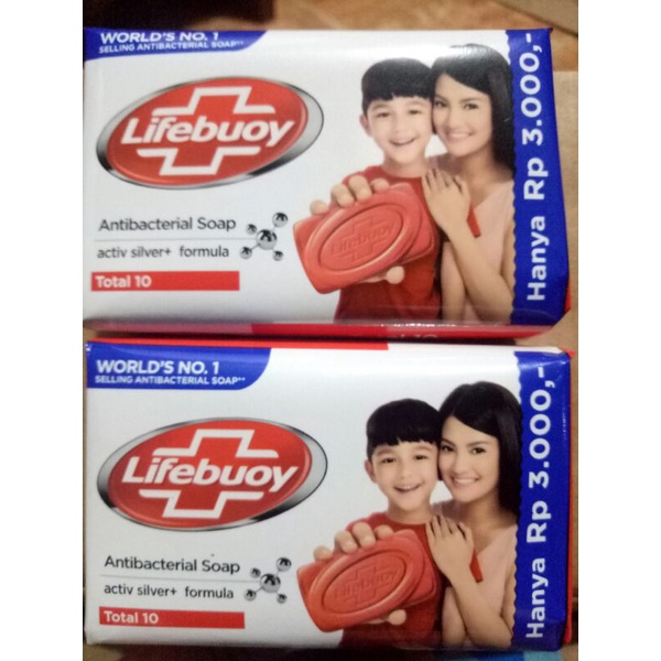 Jual Sabun Batang Lifebuoy Total 10 Merah 75g Shopee Indonesia