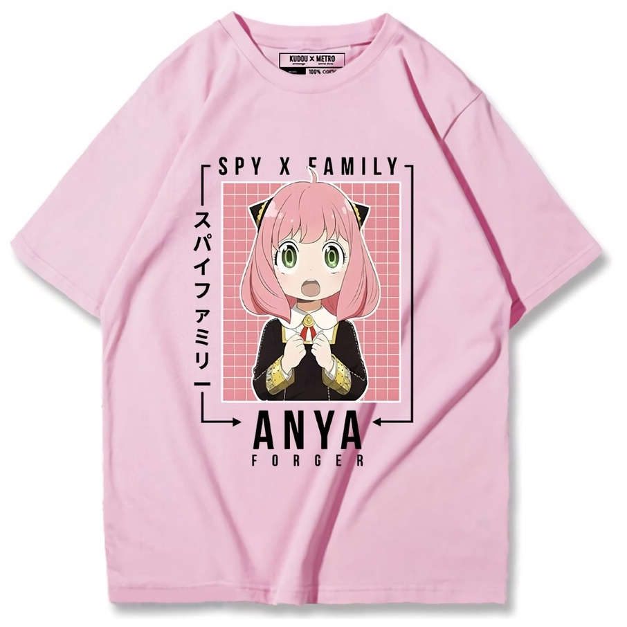 Tshirt Anya Streetwear Anime Manga SPY x Family Premium Unisex