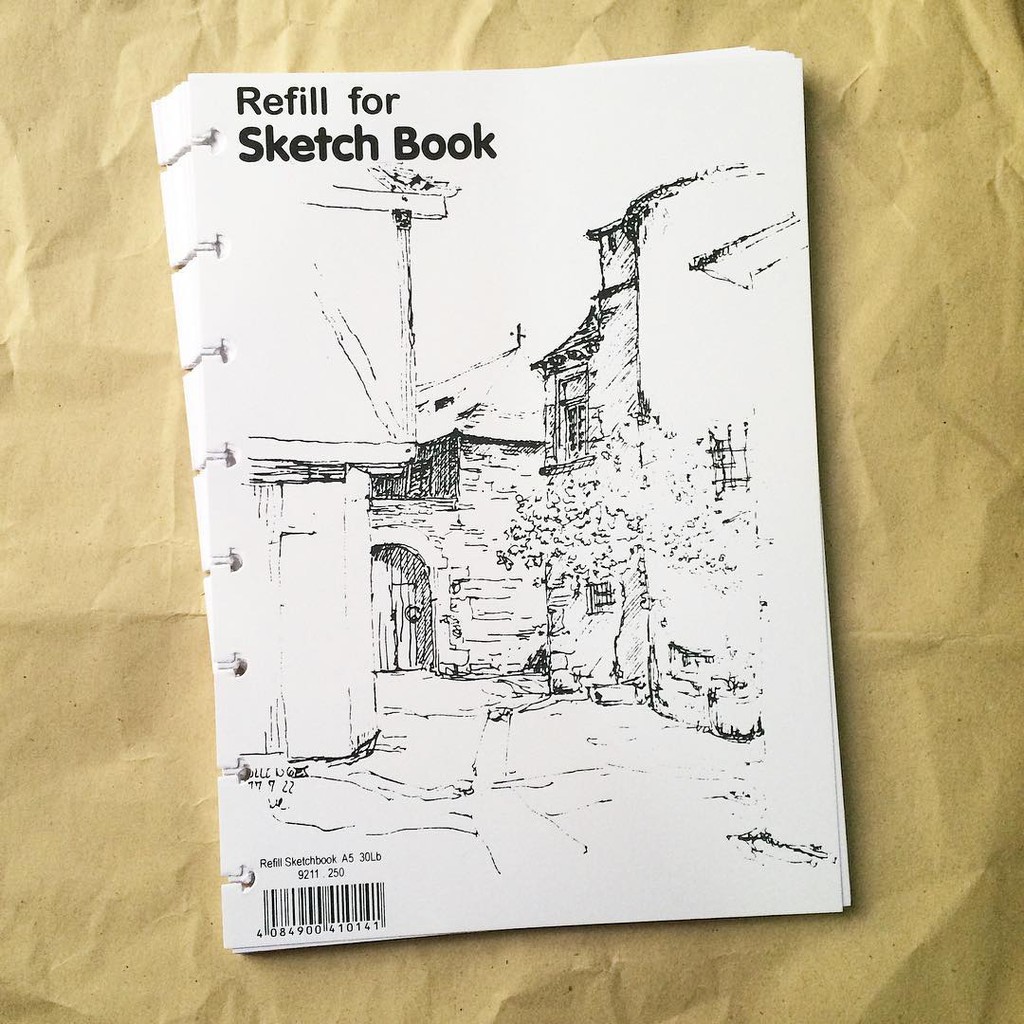 

LYRA SKETCH BOOK REFILL | ISI BUKU SKETSA GAMBAR UKURAN A5 dan A4 ISI 30 LEMBAR