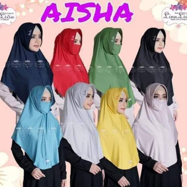 AISHA ori linalivia Hijab masker