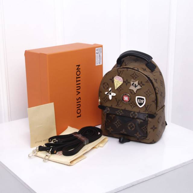 Lv Palm Spring with Pin 61105 with Box Semi Premium Authentic