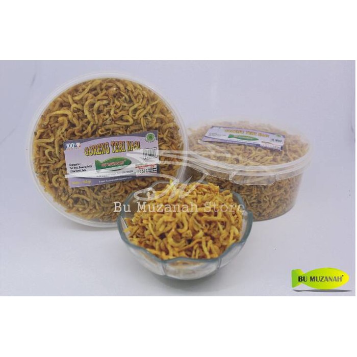

Keripik teri nasi