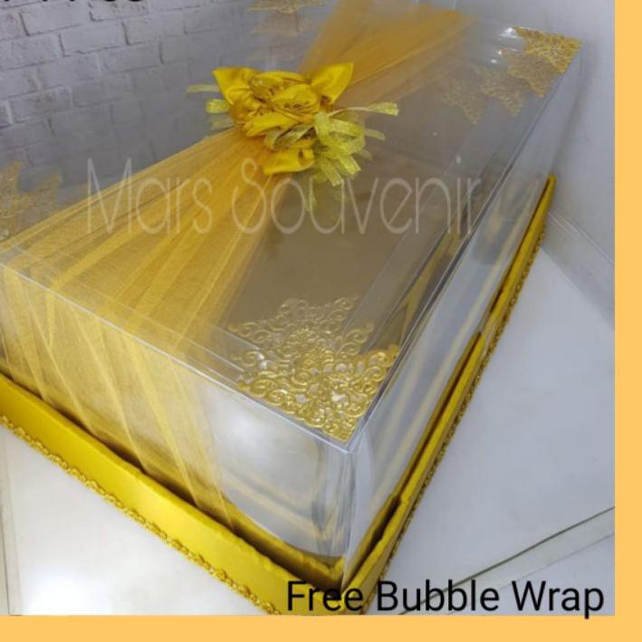 

⇾ Box Hantaran Seserahan Mika Tile Gold 1 Set Isi 4 Box - ☀