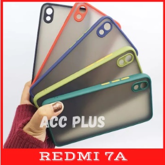 Casing Xiaomi Redmi 7A Dove Matte Transparan Slim Fuze Macaron My Choice Case