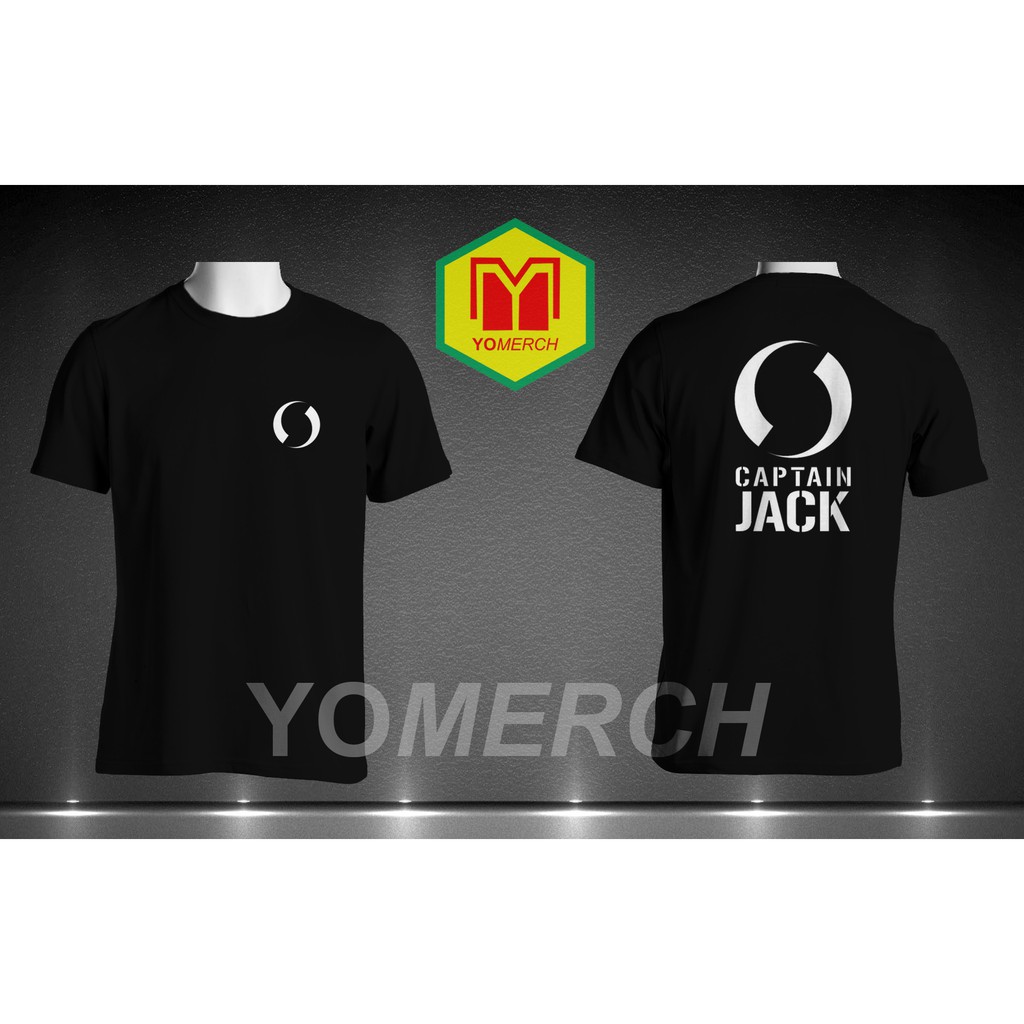 KEREN BAJU / KAOS CAPTAIN JACK  import quality YOMERCH 02
