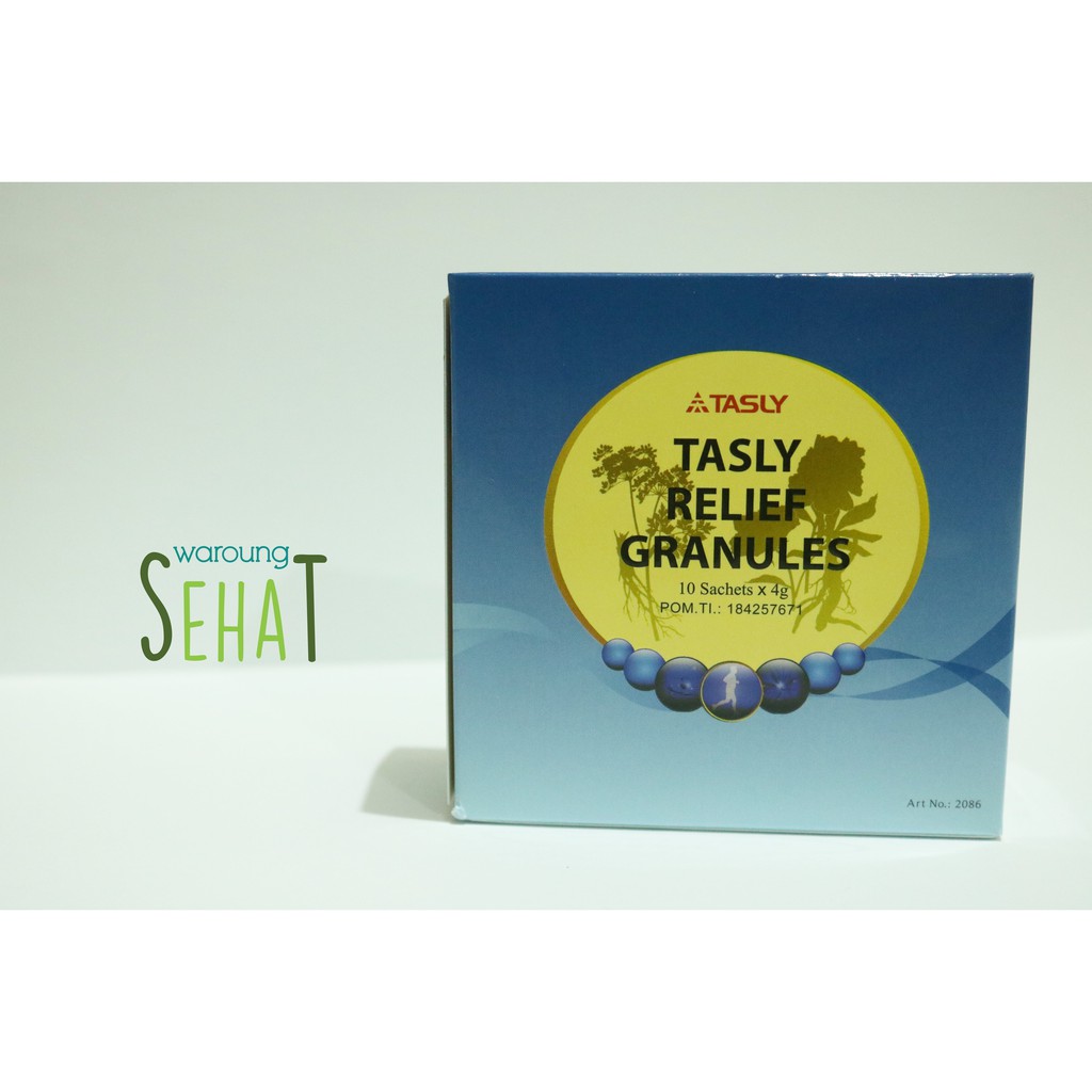 

TASLY Relief Granules Obat Vertigo Imsonia Strok ORIGINAL 100%