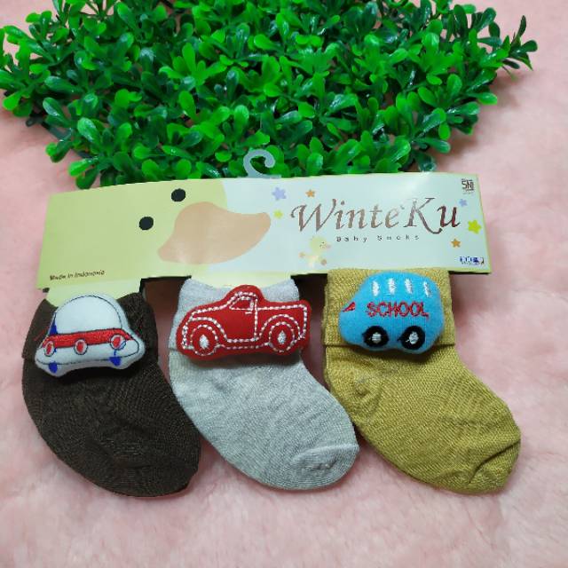 Kaus Kaki bayi Laki laki Boneka Size 0-5bulan