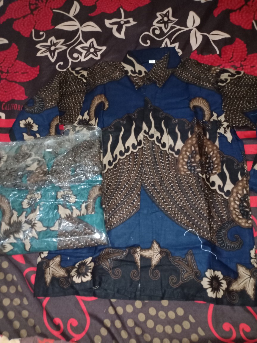 Baju Batik Anak Laki-laki Lengan Panjang Bisa Buat Sekolah Hari Batik