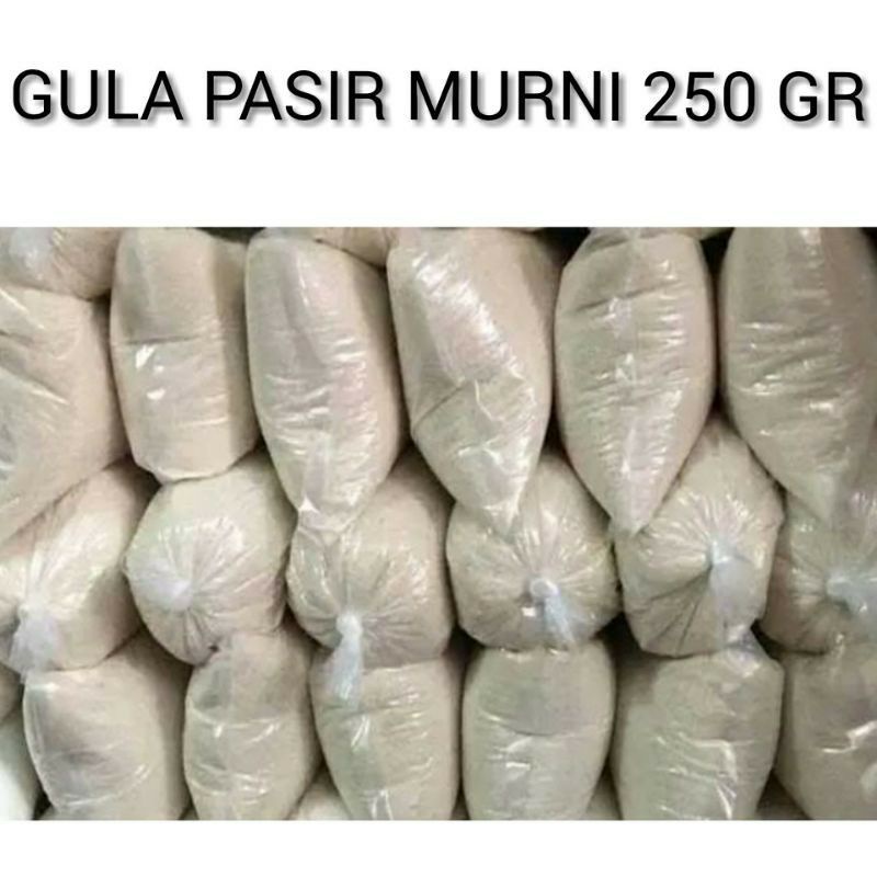 

GULA PASIR MURNI KEMAS 250 GR