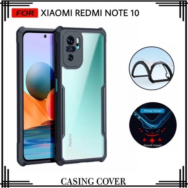 CASE INFINIX HOT 10S ANTISHOCK XUNDD FUSHION CASE BLACK