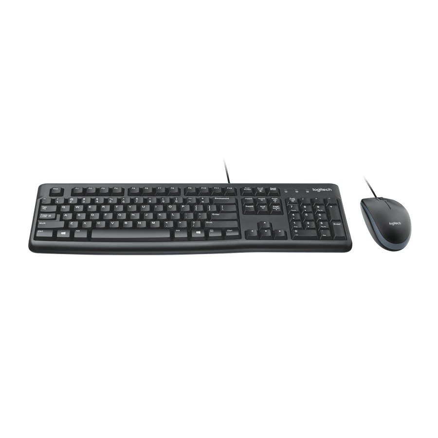 Logitech MK120 USB Keyboard Mouse Bundle / GARANSI RESMI