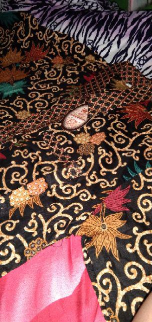 Batik Pria Hem Madu