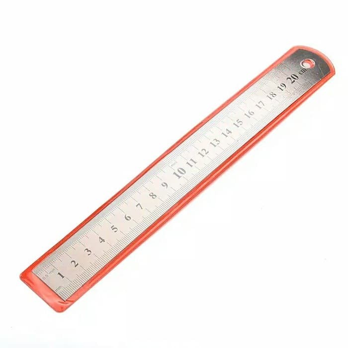 

Penggaris Besi Stainless Steel 20 CM