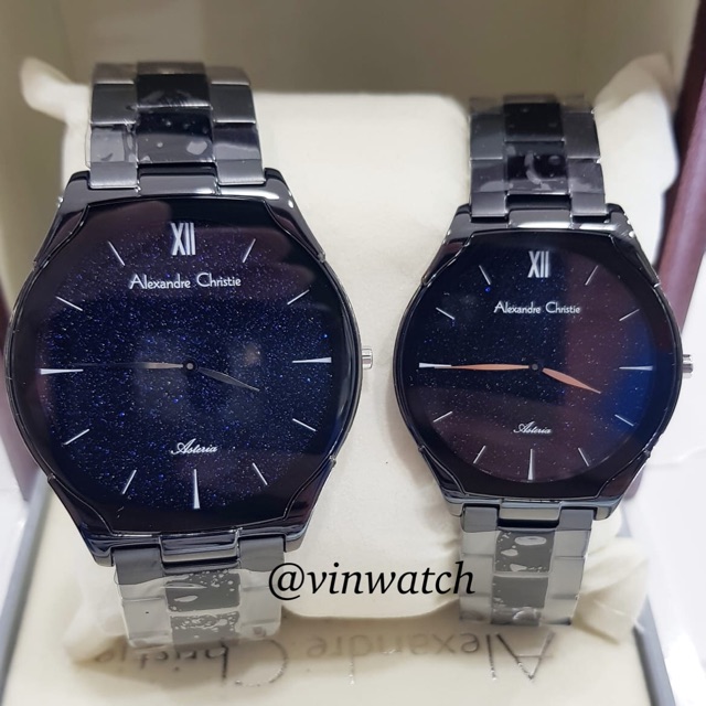 Alexandre Christie 8602 black white.