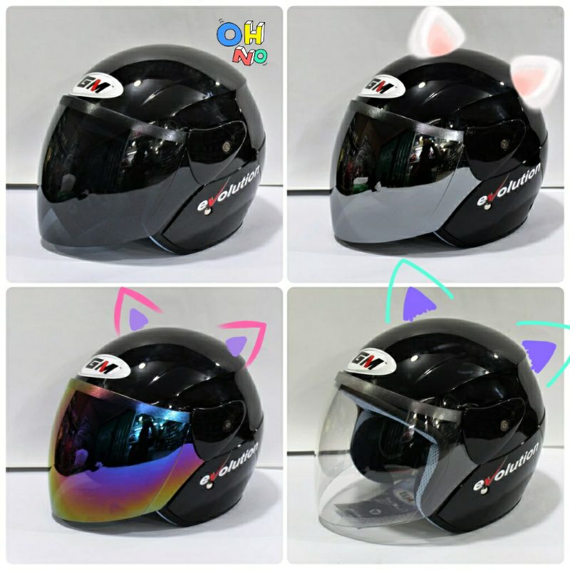 Paling Laris!!! HELM GM KAWE INNOVATION POLOS SEPERTI ORI