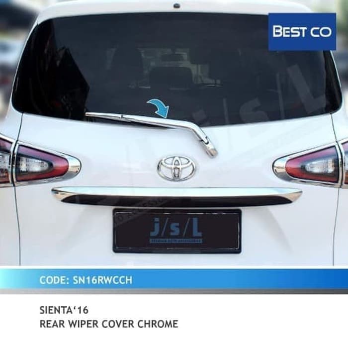 Cover Wiper Sienta Chrome