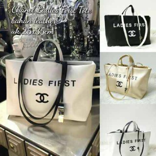 chanel ladies first tote