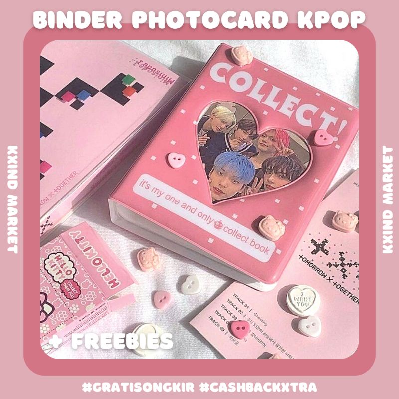 Binder Photocard KPop BTS TXT NCT BLACKPINK ENHYPEN EXO / kolbuk photocard / PC Jungkook BTS / book