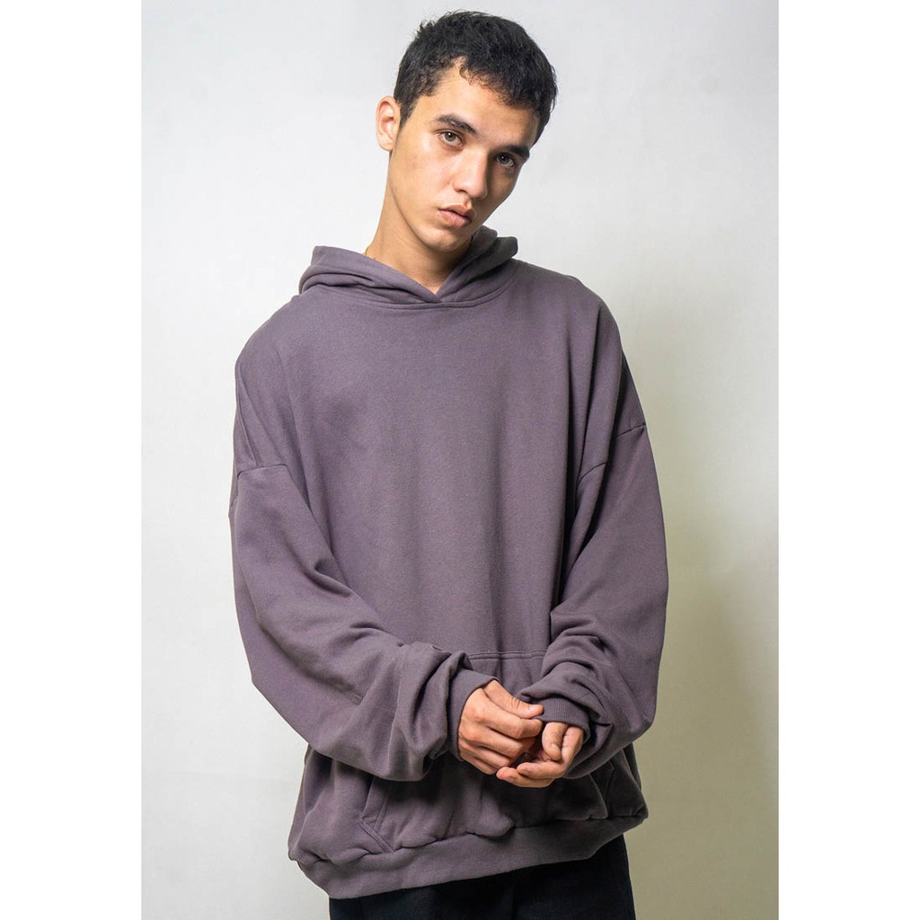 OCWA BASIC OVERSIZED ASH GREY HOODIE