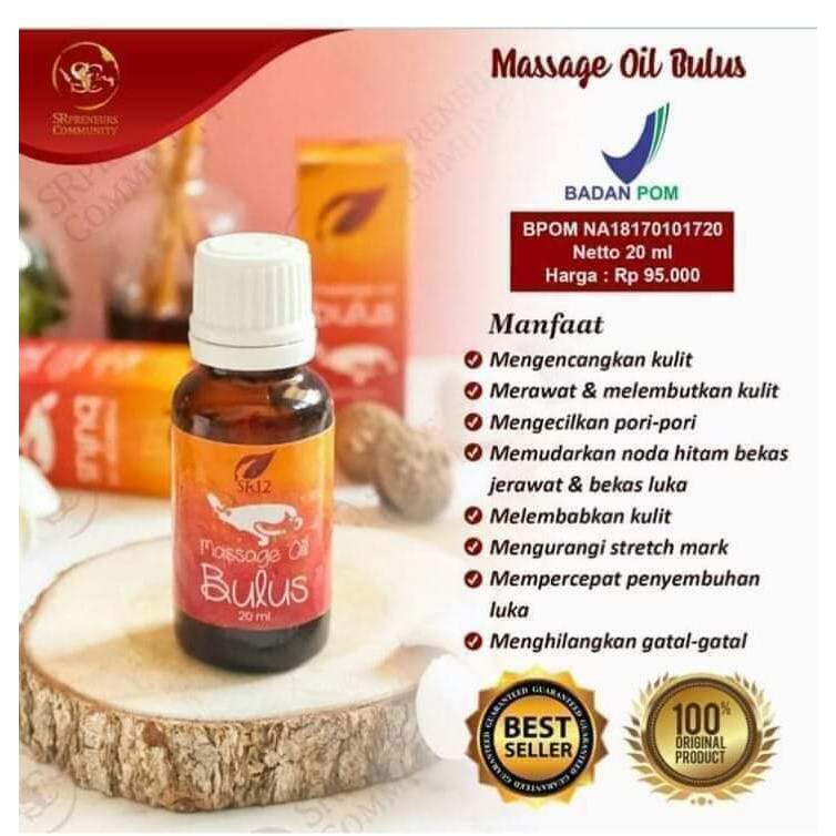MINYAK BULUS SR12/ MINYAK BULUS HERBAL / MINYAK SR 12