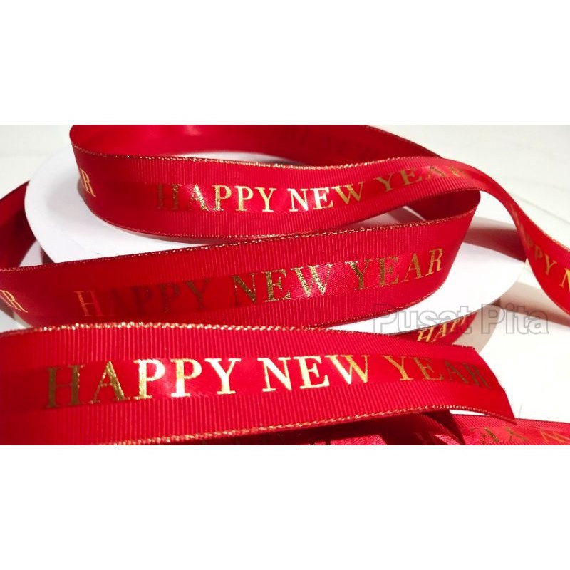 

pita happy new year ukuran 2.5cm Rp 7750