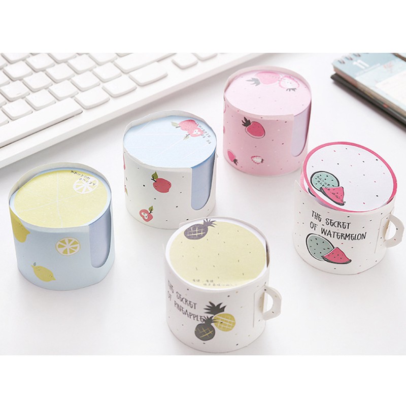 Post It Cup Sticky Notes Gelas Buah