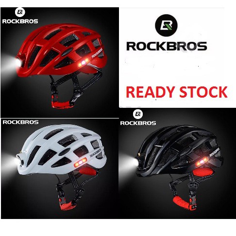 Helm Sepeda Rockbros Sepeda Help Rockbros Plus Lampu Charge ZN1001