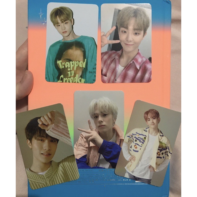 WTS PHOTOCARD OFFICIAL ASAHI YEDAM MASHIHO JIHOON HOLO YOSHI TREASURE THE FIRST STEP CHAP2 WHITE VER