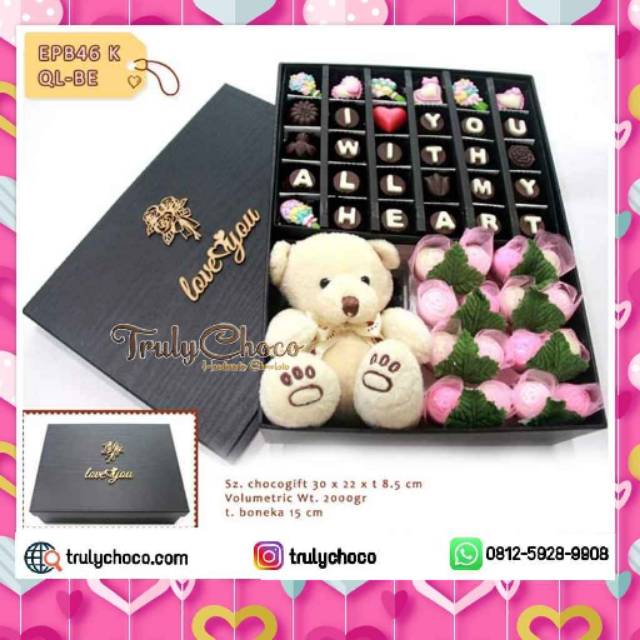 

Hadiah love edition 2020 coklat trulychoco valentine EPB46k