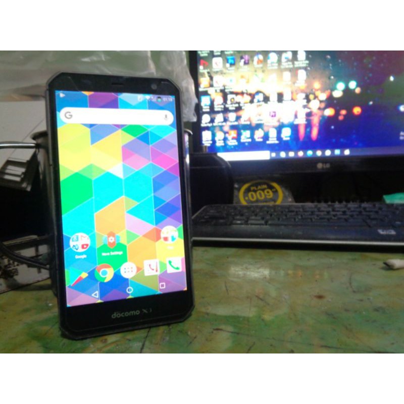 HP Fujitsu F02G Docomo (NFC, 3/32, camera 20 MP) Second Mulus