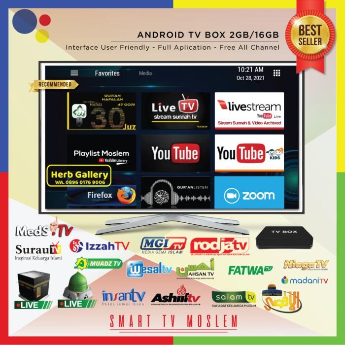 Smart Tv Muslim Android Tv Box Rodja Tv Alquran Bukan Parabola Islami