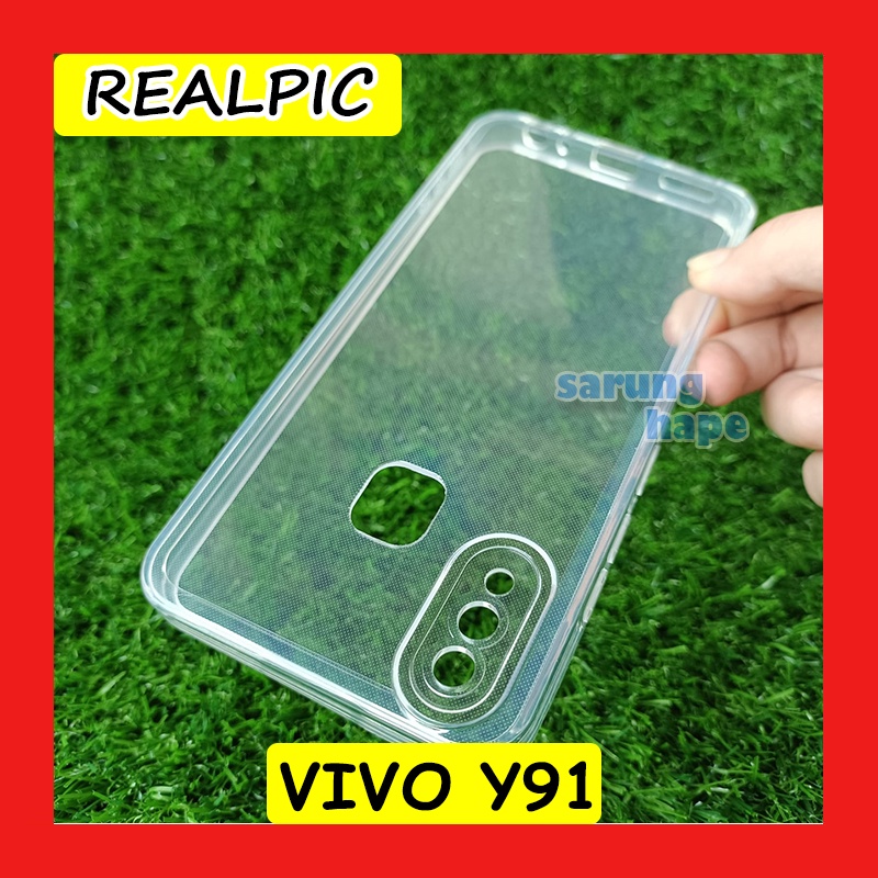 Vivo Y91 - Airbag Space Clear TPU Softcase Casing Cover