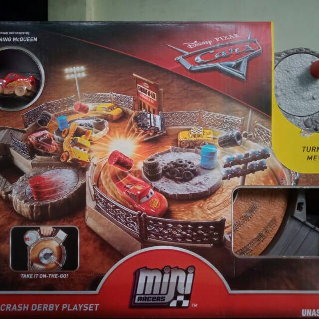 cars mini racers playset