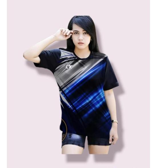 Penjualan Spesial KAOS OLAHRAGA WANITA BAJU VOLLY WANITA BAJU BULUTANGKIS PREMIUM KAOS VOLI IMPORT ATASAN OLAHRAGA PRINTING BAJU TRAINING