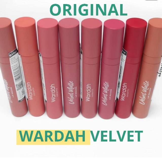 Jual TERMURAH Lipstik wardah velvet matte original Indonesia|Shopee