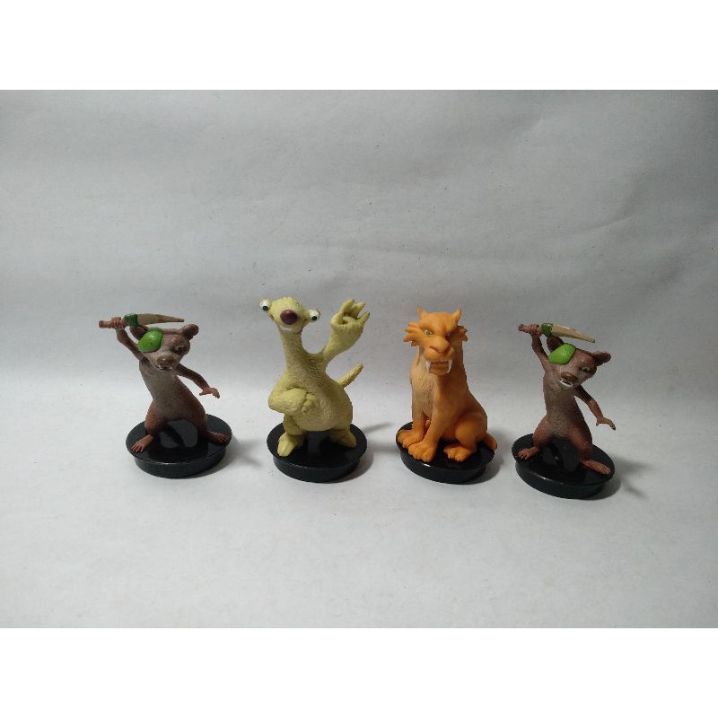 Figure Topper Cineplex Cinema 21 XXI Ice Age Tiger Diego Saber Tooth Sabertooth Harimau Macan Buck W