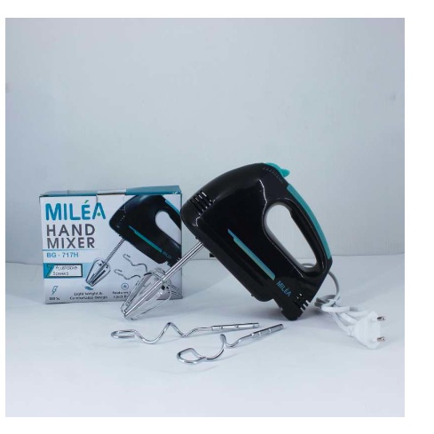 [ Milea ] Hand Mixer / Hand Mixer Milea BG-717H -  Dengan Safety Motor BERGARANSI RESMI!