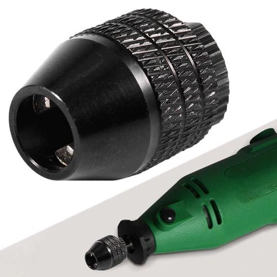 Kepala Bor Tanpa Kunci Keyless Multi Chuck Untuk Mini Drill Dinamo Dc
