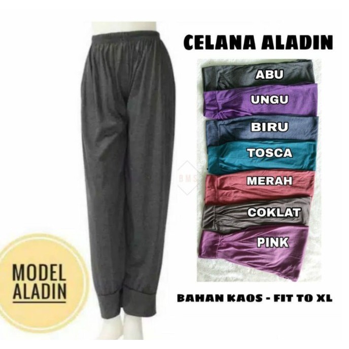 Celana Aladin /celamis m/celana santai/dalaman rock/dalamangamis/muslim inner/tristan collection