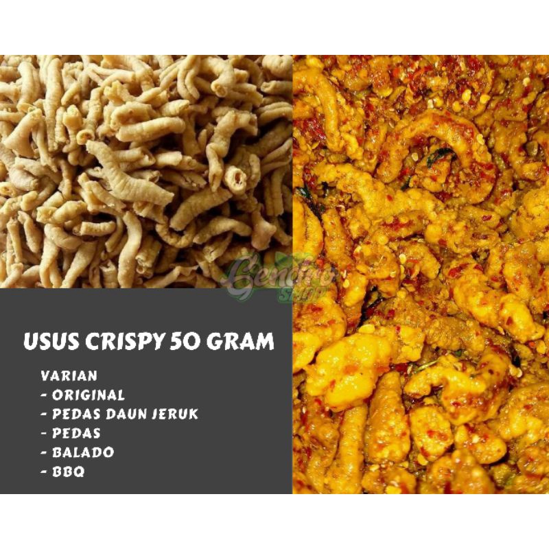 Usus Crispy 50 Gram