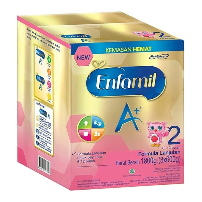 Enfamil A+ tahap 2 kemasan 1800gr