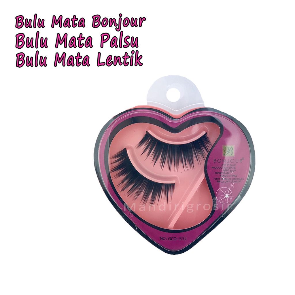 BULU MATA PALSU/BULU MATA BONJOUR/FALSE EYELASH