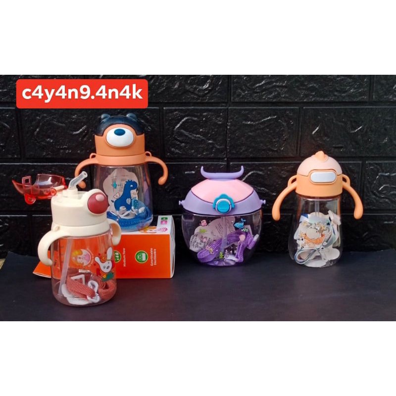 Botol Minum Anak Viral. 400ml ( BPA FREE )