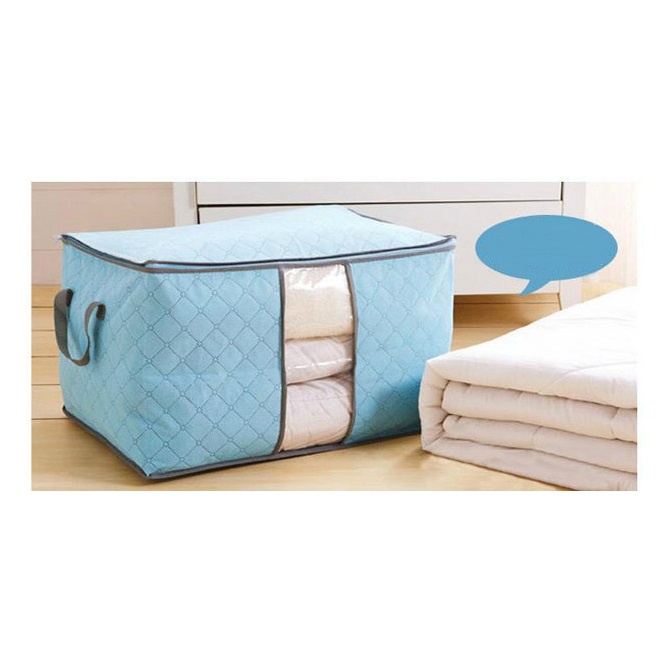 Kantong Organizer Tas Penyimpanan Pakaian Bersih Kotor Selimut Baju Celana Handuk Sprei Mainan Anak Rapi Kapasitas Besar Anti Air Multifungsi Foldable  Storage Box