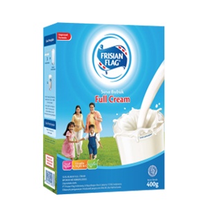 

FRISIAN FLAG SUSU BUBUK FULL CREAM BOX 400g
